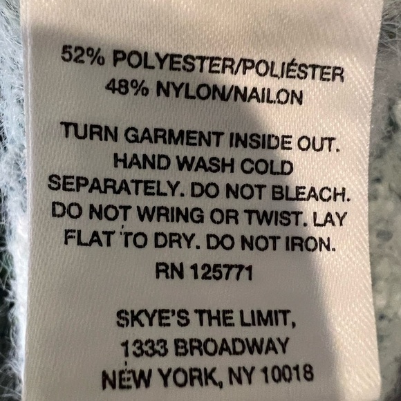 B11.15 NWT Skye’s the Limit Speckled Popcorn Sweater (Plus Size) 1X - Picture 9 of 10